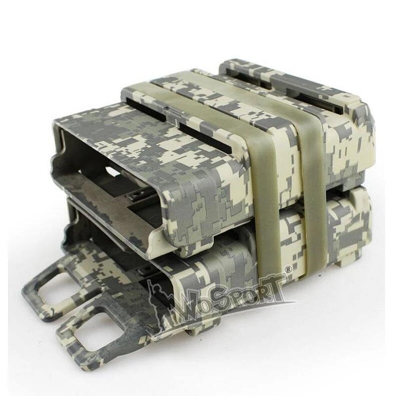 New 2 PCS 7.62 5.56 Fast Mag Holder Molle Tactical FastMag Pouch Hunting Accessories AK M4 Rifle Pistol Magazine Pouch