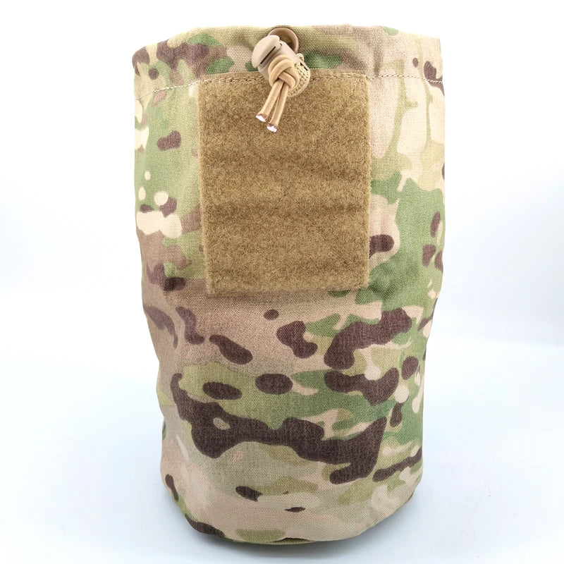 Tactical Pouch Multicam Airsoft Molle EDC Foldable Dump Magazine Bag Gear Hunting Paintball Recycling Storage Bag