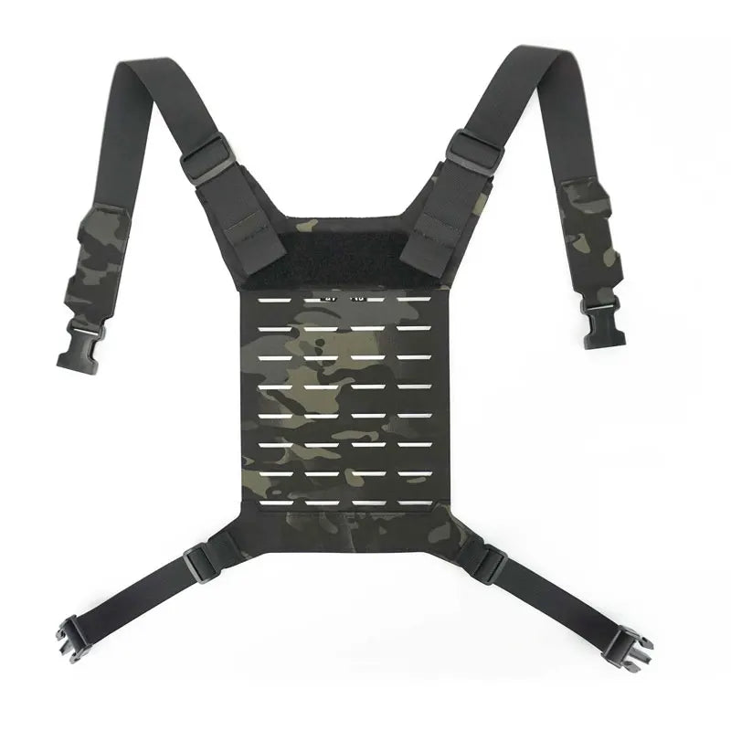 Airsoft D3 SS MK Chest Rig Tactical MOLLE Vest Chest Rig Strap Universal Vest Back Panel Equipment Accessories