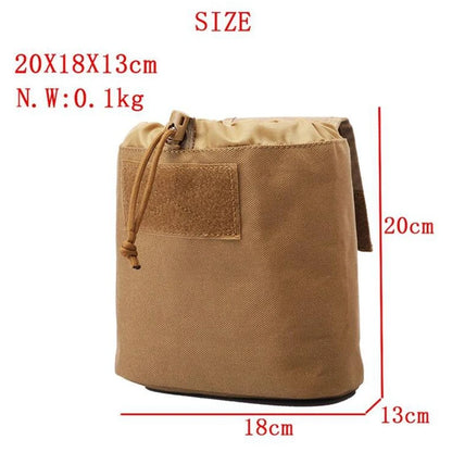 Hunting Dump Pouch Folding Dump Pouch Adjustable Utility Belt Holster Ammunition & Magazine Pouches
