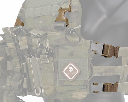 Emersongear Chest Rig To Tactical Vest Adapter Kit Webbing For Molle Plate Carrier Hunting Trekking Adapter Accessories EM7330