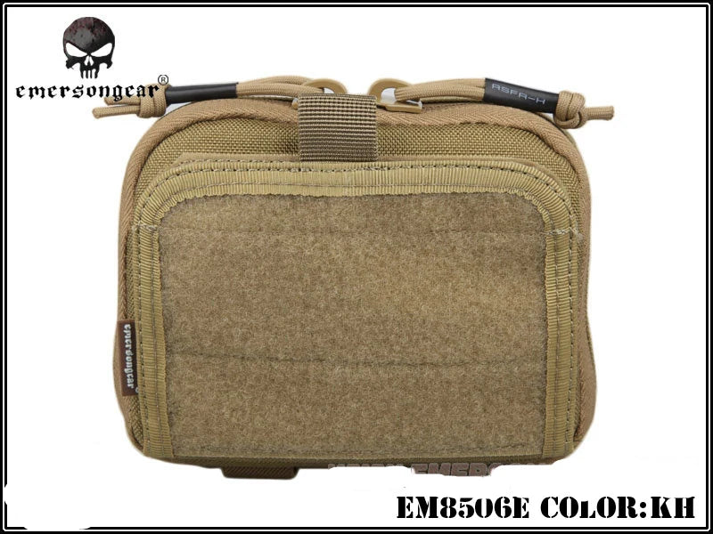 EMERSON ADMIN Multi-purpose Map Bag 500D NYLON for Airsoft and Hunting Tactical Pouches EM8506 Black