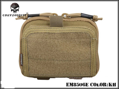 EMERSON ADMIN Multi-purpose Map Bag 500D NYLON for Airsoft and Hunting Tactical Pouches EM8506 Black