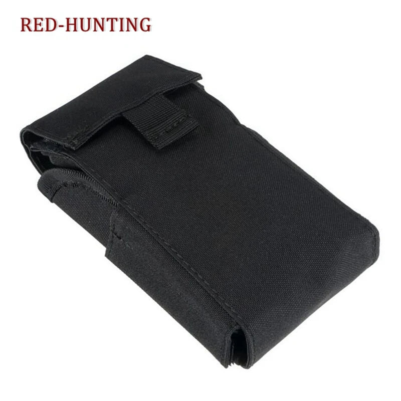 MOLLE Tactical 25 Rounds Shotshell Pouch Holder Compact Foldable Shotgun Reload Ammo Mag Bag Quick Access Shotgun Shell Carrier