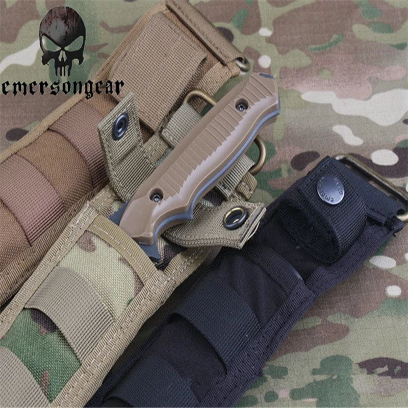 EMERSON Tactical Knife Case  Utility Pouch MOLLE knife bag EM8332Tactical scabbard, cut!  Hunting Bags