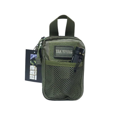 TAK YIYING Molle Hunting Medical First Aid Hunting Pouch Travel Pocket Organizer EDC Pouch Bag Nylon