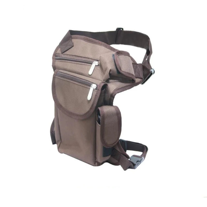TAK YIYING  Hunting Waist Pack Nylon Drop Leg Bag Motorcycle Belt Pouch Multi-purpose Messenger Shoulder Bag