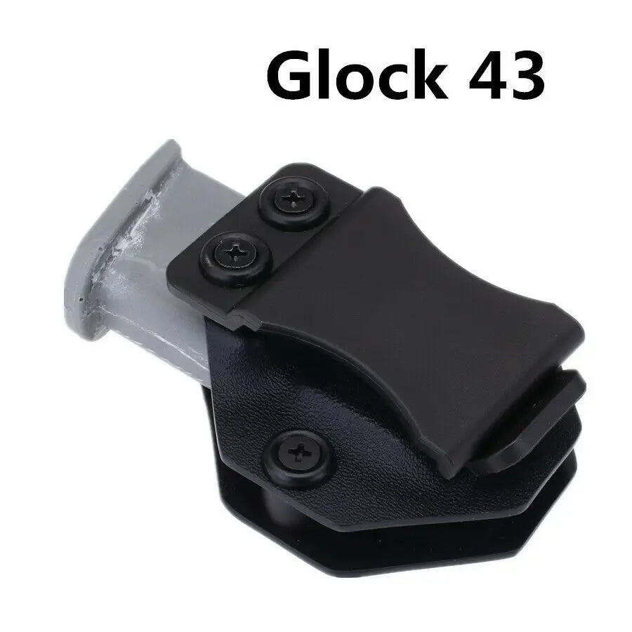Iwb Magazine Kydex Holster Mag Carrier Pouch holder for Glock 17 19 22 23 26 27 31 32 43 Inside The Waistband Concealed Carry