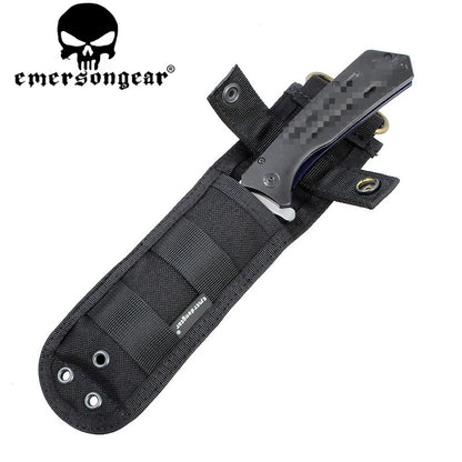 EMERSON Tactical Knife Case  Utility Pouch MOLLE knife bag EM8332Tactical scabbard, cut!  Hunting Bags