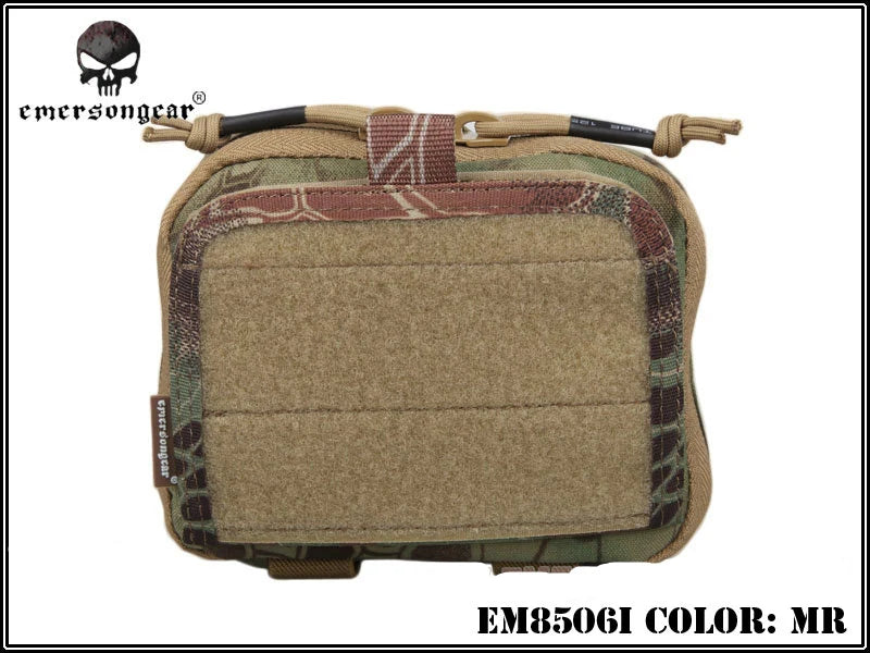 EMERSON ADMIN Multi-purpose Map Bag 500D NYLON for Airsoft and Hunting Tactical Pouches EM8506 Black