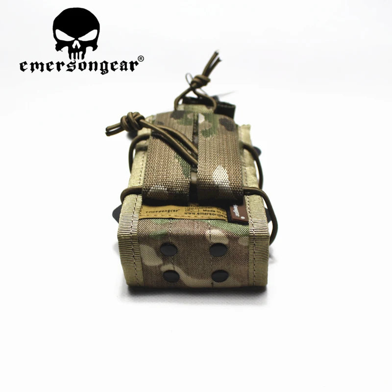 NEW EMERSONGear Double Modular Rifle Magazine Pouch Airsoft Hunting Utility MOLLE MAG Digital Desert Double Modular Pouches