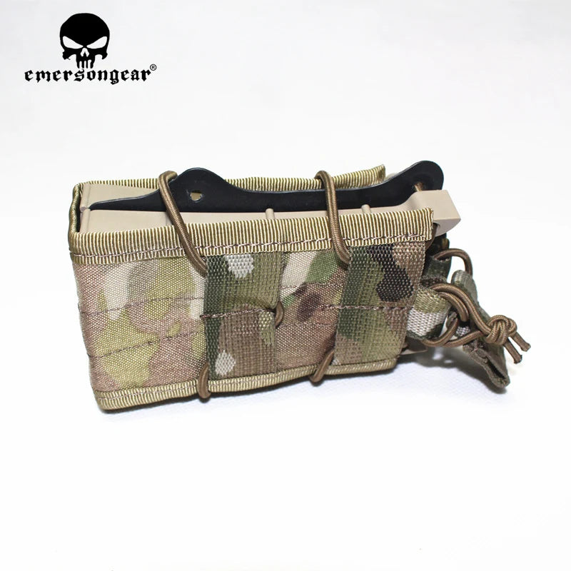 NEW EMERSONGear Double Modular Rifle Magazine Pouch Airsoft Hunting Utility MOLLE MAG Digital Desert Double Modular Pouches