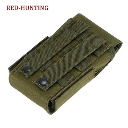 MOLLE Tactical 25 Rounds Shotshell Pouch Holder Compact Foldable Shotgun Reload Ammo Mag Bag Quick Access Shotgun Shell Carrier