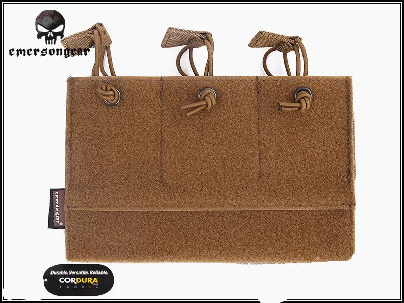 EmersonGear Triple M4 5.56 223 Magazine Insert Mag Pouch Carrier Hook and Loop Emerson Pouch for LV-MBAV LBT-6094EM9058