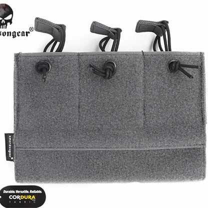 EmersonGear Triple M4 5.56 223 Magazine Insert Mag Pouch Carrier Hook and Loop Emerson Pouch for LV-MBAV LBT-6094EM9058