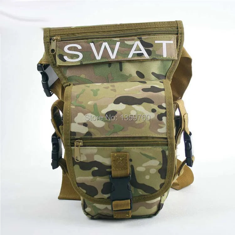 2024 real multifunctional swa waist pack leg bag tactical outdoor sports ride waterproof Hunting bags wholesale