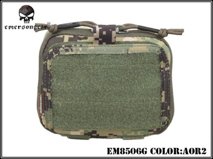 EMERSON ADMIN Multi-purpose Map Bag 500D NYLON for Airsoft and Hunting Tactical Pouches EM8506 Black