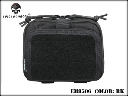 EMERSON ADMIN Multi-purpose Map Bag 500D NYLON for Airsoft and Hunting Tactical Pouches EM8506 Black