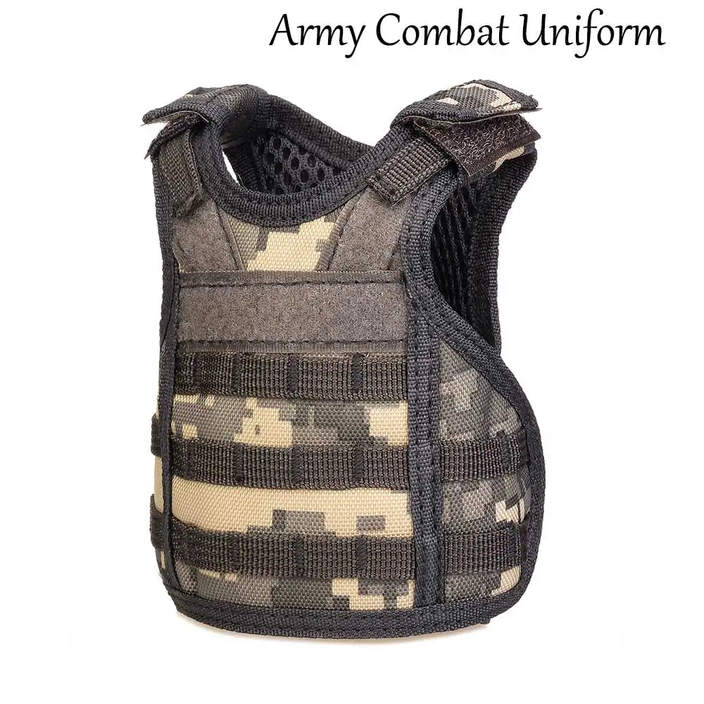 SINAIRSOFT Tactical Beer Molle Bottle Cover Vest Beverage Cooler Christmas Dress Up Accessories Halloween Party LY2074