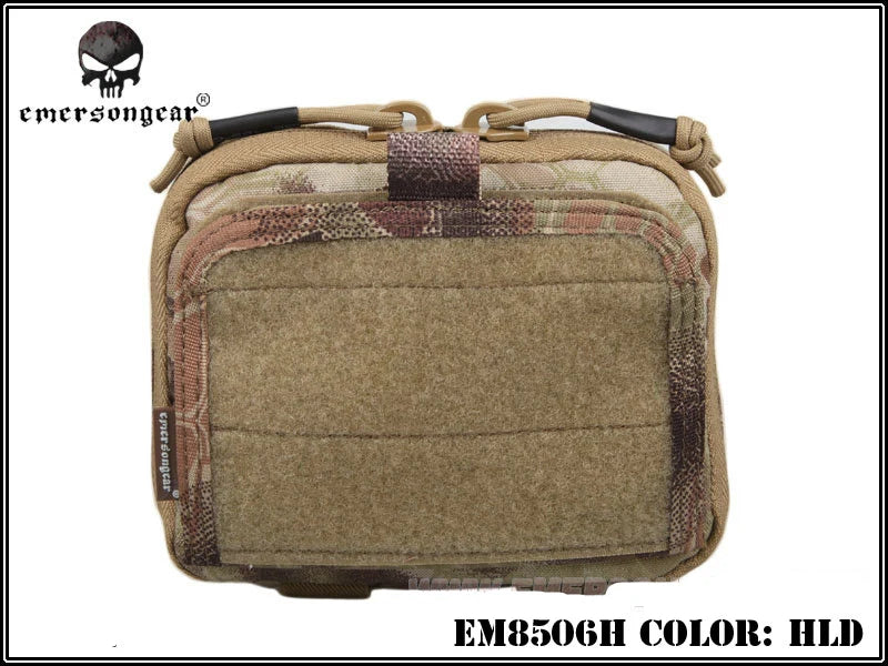 EMERSON ADMIN Multi-purpose Map Bag 500D NYLON for Airsoft and Hunting Tactical Pouches EM8506 Black
