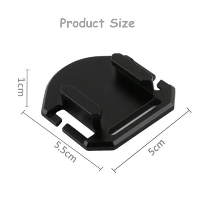 Aluminum Molle Tactical Vest Connection Base Mount for Gopro 13 12 9 7 6 5 Insta360 SJ4000 SJ7000 Yi 4K DJI OSMO Action Camera
