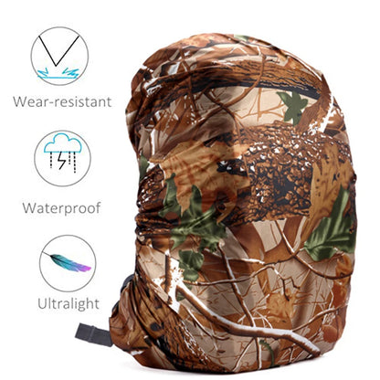 60L 70L 80L Outdoor Sports Backpack Cover Waterproof Polyester Ultralight Camo Raincover Travel Bag Rainproof Backpack Cover