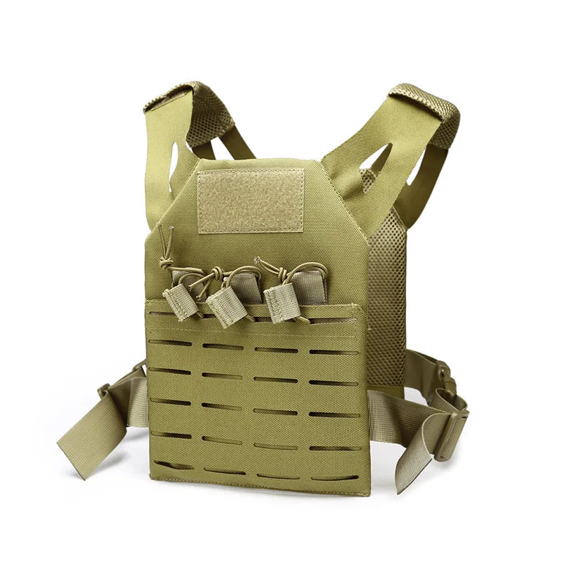 35*42CM Kids JPC Outdoor Hunting Vest Tactical Molle Children Vest Military Equipment CS Vest Kid Version