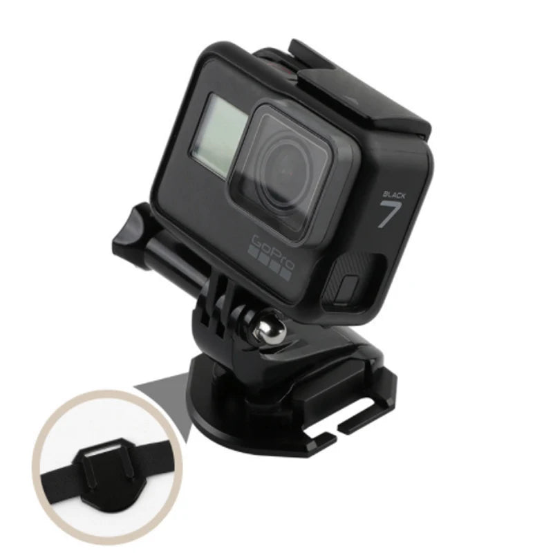 Aluminum Molle Tactical Vest Connection Base Mount for Gopro 13 12 9 7 6 5 Insta360 SJ4000 SJ7000 Yi 4K DJI OSMO Action Camera