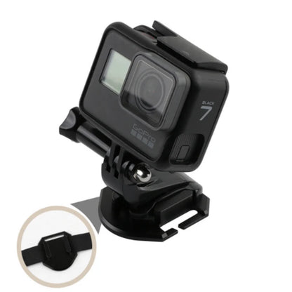 Aluminum Molle Tactical Vest Connection Base Mount for Gopro 13 12 9 7 6 5 Insta360 SJ4000 SJ7000 Yi 4K DJI OSMO Action Camera