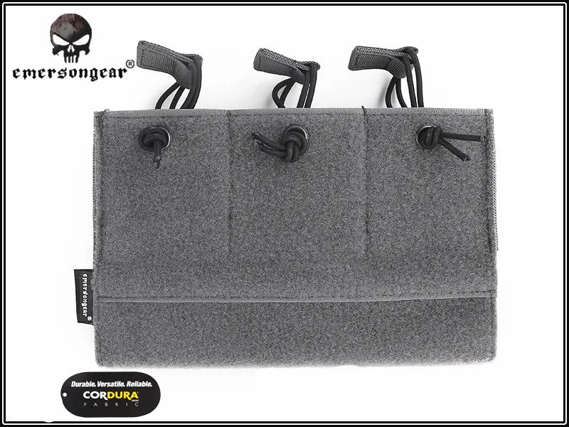 EmersonGear Triple M4 5.56 223 Magazine Insert Mag Pouch Carrier Hook and Loop Emerson Pouch for LV-MBAV LBT-6094EM9058