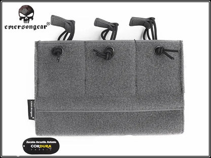 EmersonGear Triple M4 5.56 223 Magazine Insert Mag Pouch Carrier Hook and Loop Emerson Pouch for LV-MBAV LBT-6094EM9058