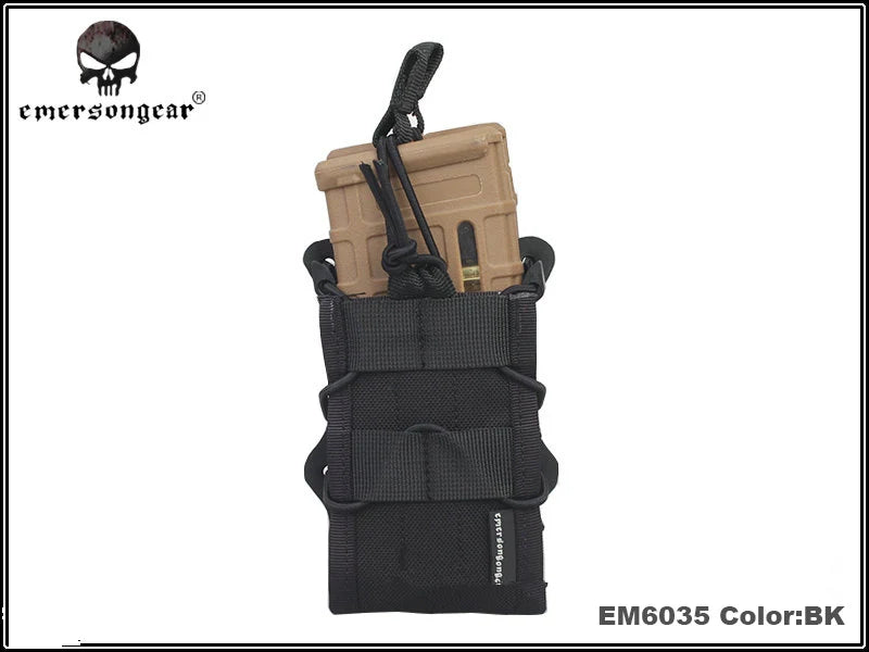 NEW EMERSONGear Double Modular Rifle Magazine Pouch Airsoft Hunting Utility MOLLE MAG Digital Desert Double Modular Pouches