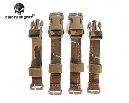 Emersongear Chest Rig To Tactical Vest Adapter Kit Webbing For Molle Plate Carrier Hunting Trekking Adapter Accessories EM7330