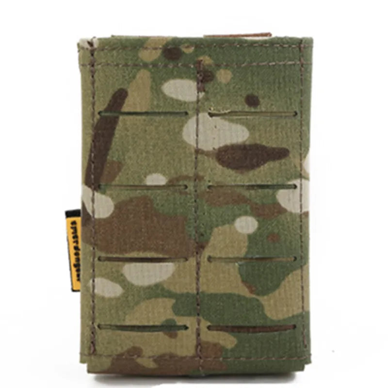 Emersongear Tactical LCS Rifle Magazine Pouch 5.56/7.62mm Singel Mag Carrier MOLLE Pouch Laser Cut Tool Bags Airsoft AK M4