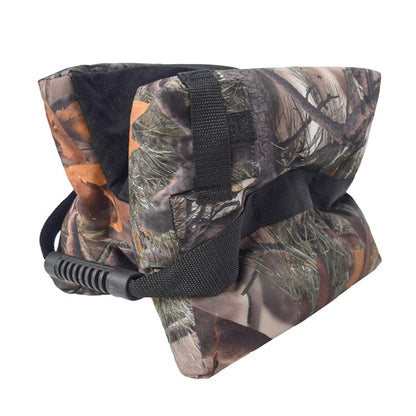 Outdoor Shooting Stand Bag Tack Driver Hunting Shooting Gun Accessories Gun Rest Target Sports Rifle Bench Unfilled Sand Green