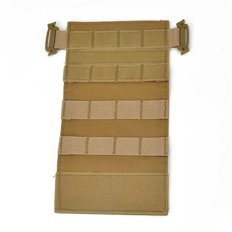 Tactical Front Panel MOLLE Vest Chest Rig Platform Modular for MK3 MK4 MFC2.0 Quick Release Plate Hunting Airsoft Accessories