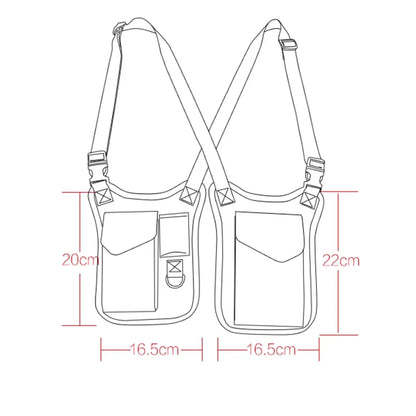 Anti Theft Gun Bag Tactical Shoulder Bag Pistol Holster Men Secret Agent Package Hunting Storage Sling Bag