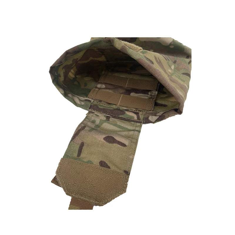 Tactical Pouch Multicam Airsoft Molle EDC Foldable Dump Magazine Bag Gear Hunting Paintball Recycling Storage Bag