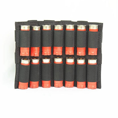 Outdoor Shooting Gear Tactical Molle Magazine Mag Pouch Cartridges Holder Ammunition Carrier Ammo Shell Shotgun Bullets Shotshel