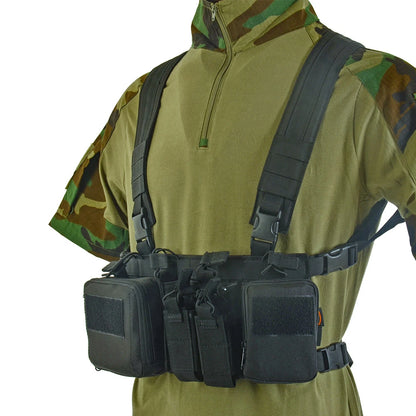 CS Match Wargame TCM  Chest Rig Airsoft Tactical Vest  Pack Magazine Pouch Holster Molle System Waist Men Nylon