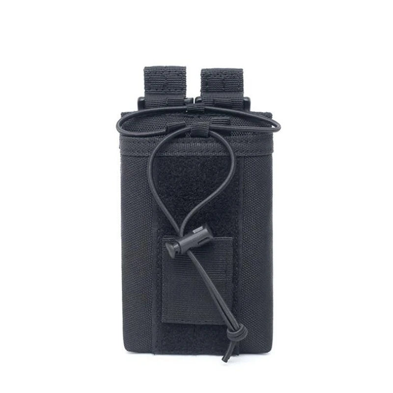 1000D Nylon Tactical Molle Walkie Talkie Holder Bag Radio Pouch Package Sports Pendant Hunting Magazine Mag Pouch