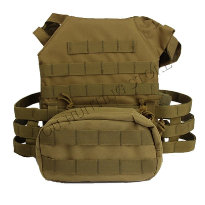 Tactical Molle Utility Pouch EDC Gadget Tool First Aid Backpack Vest Bag Camo Dump Drop Pouch Hunting shooting accessory Bags