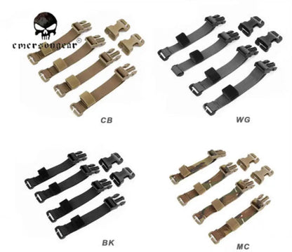 Emersongear Chest Rig To Tactical Vest Adapter Kit Webbing For Molle Plate Carrier Hunting Trekking Adapter Accessories EM7330