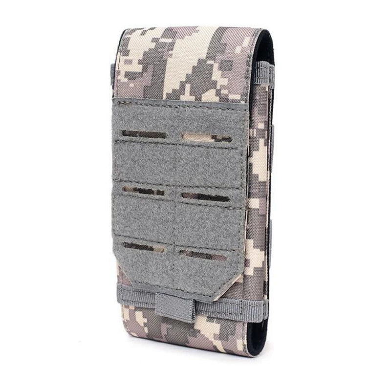 Molle Laser Pouch Tactical Cell Phone Belt EDC Pouch Holder Waist Accessories Bag Outdoor Camping Mobile Phone Pack Bag