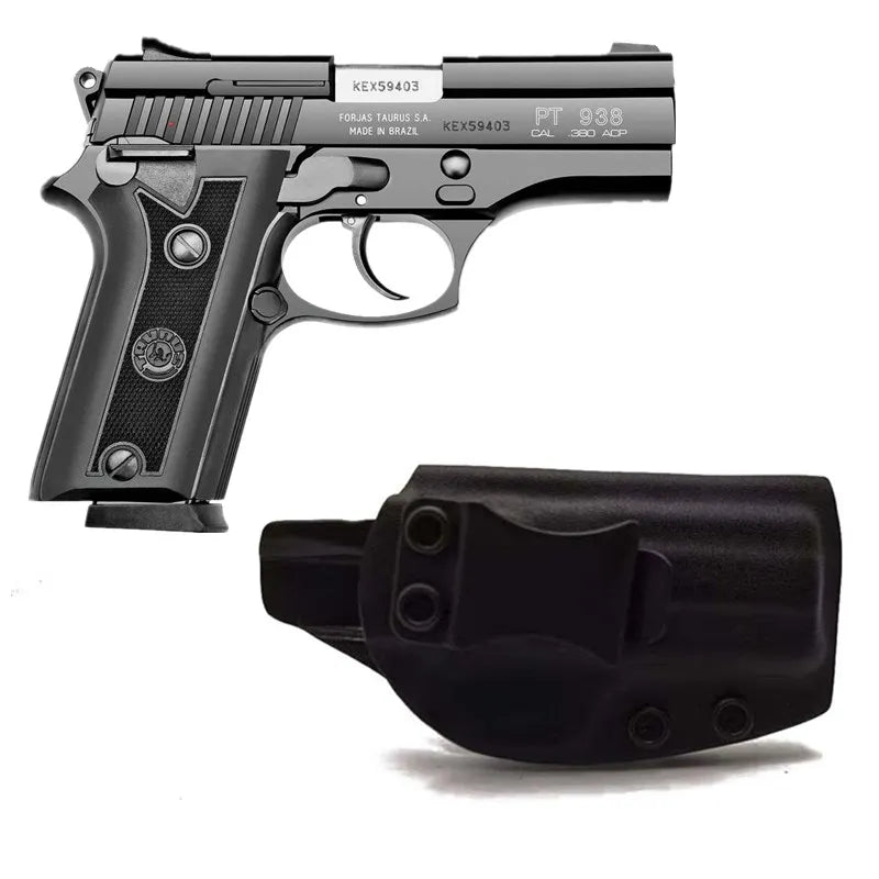 Internal kydex IWB Holster For Taurus PT908 PT938  Inside the Waistband Concealment clip Concealed Carry Right Hand Draw