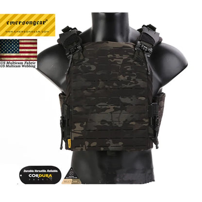 Tactical Laser Cut Plate Carrier ROC quick release MC Airsoft Shooting Vest Hunting Outdoor Combat Assault Protective Vest