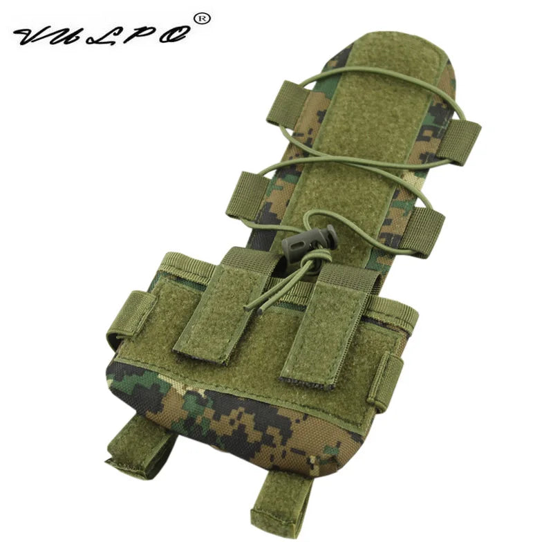 VULPO Tactical Helmet Battery Pouch MK2 Battery Pack Helmet Counterweight Pack Airsoft Hunting Helmet Accessories