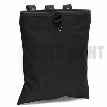MOLLE Dump Pouch Tactical Mag Recovery Bag Drawstring Magazine Recycling Storage Pack Hunting Gear Holder