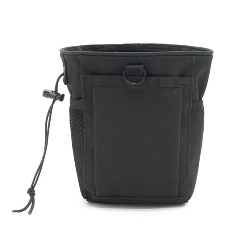 Outdoor Tactical Airsoft Molle Hunting Rifle Pouch Ammo Pouch Gun Magazine Multicam Camo Dump Drop Reloader Paintball Pouch Bag