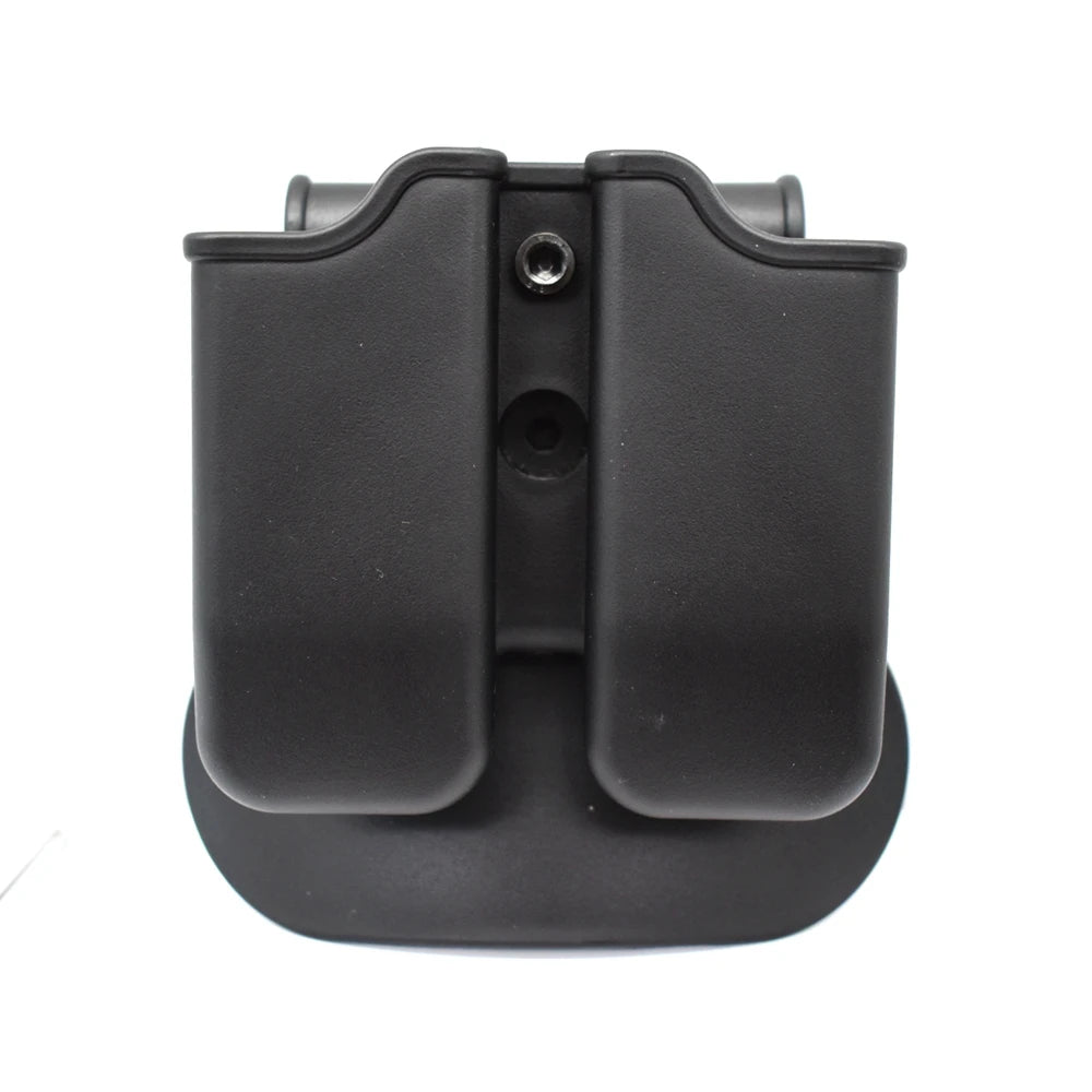 Tactical IMI Double Magazine Pouch Quick Mag Pouch Holder For GL17 M9 PX4  Hunting Gun Accessories